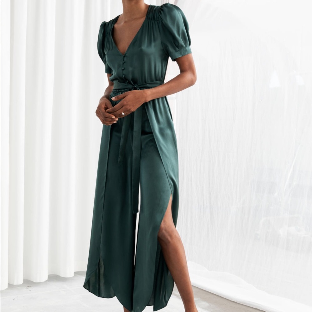 Green Silk & Other Stories Jumpsuit